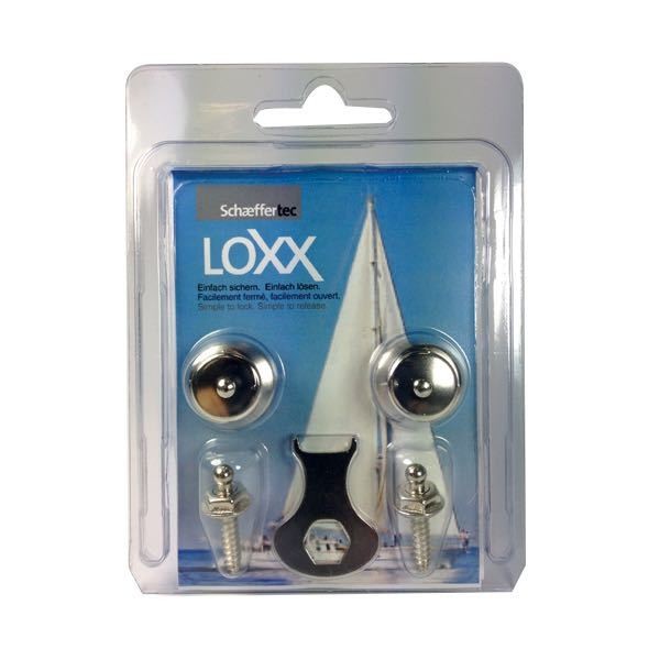 Loxx tryckknappar 16 mm, 2 set