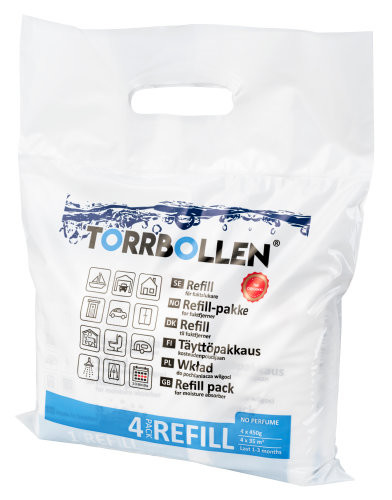 Torrbollen refill, 4 st