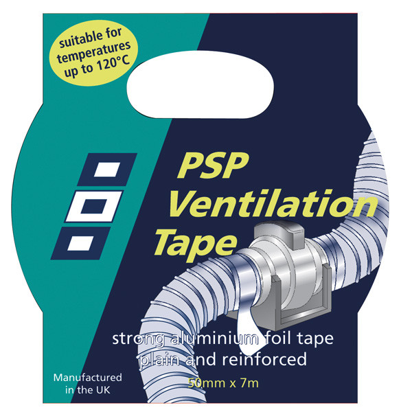 PSP ventilationstejp i aluminium