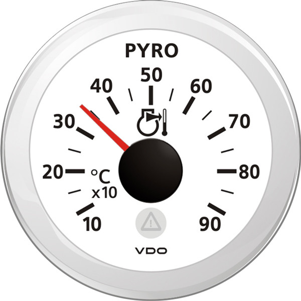 VDO avgas temp. vit 52mm