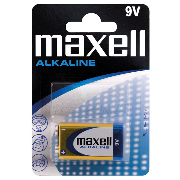 Maxell Alkaline 9V /6LR61-batteri