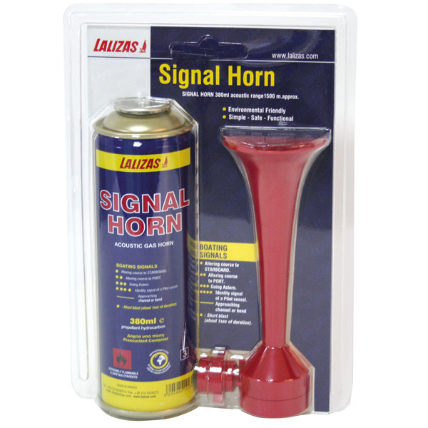 Lalizas signalhorn set echo, 380ml