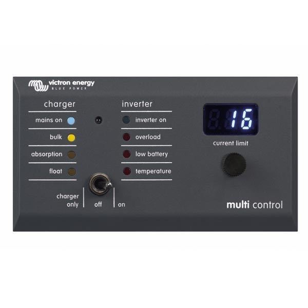 Victron kontrollpanel fr Multi & Quatro, vinklad kontakt