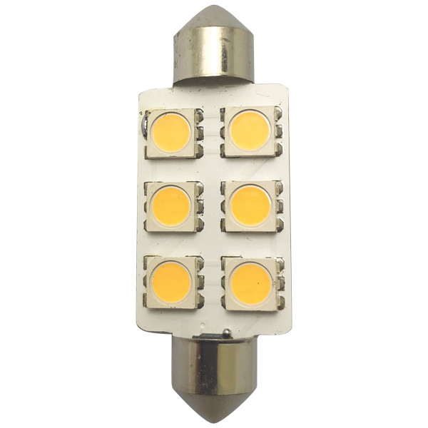 1852 LED pinol/spollampa 42mm 10-36Vdc, 2 st