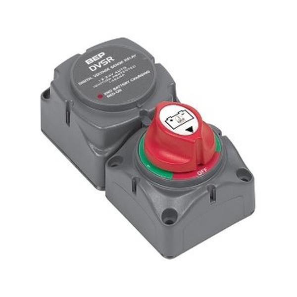 BEP laddkontroll med isolator, 12/24V /140 Amp