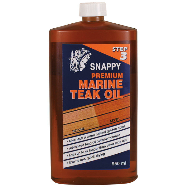 Snappy Premium Teak olja 950ml