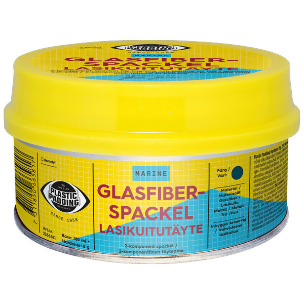 Plastic Padding Glasfiberspackel, 180 ml