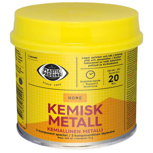 Plastic Padding Kemisk Metall, 460ml