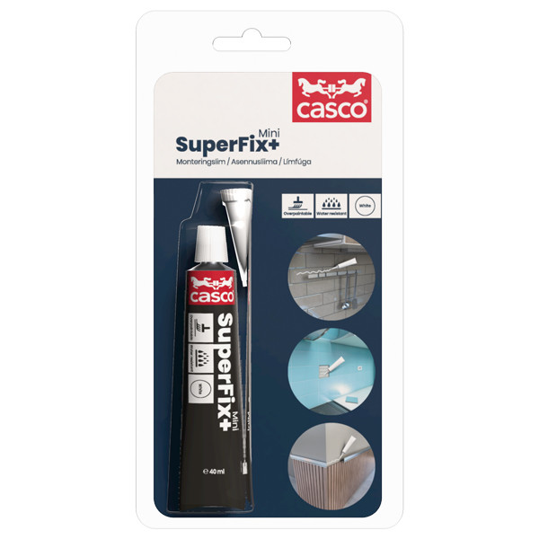 Casco SuperFix lim vit, 40ml