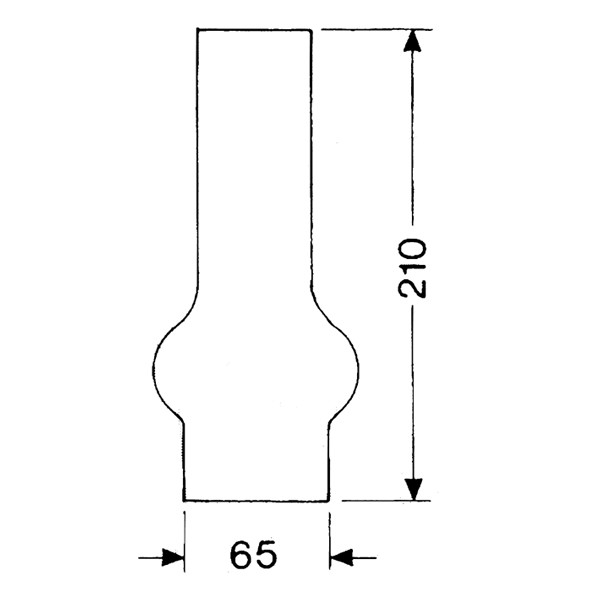 DHR Lampglas 20''' x 210 mm