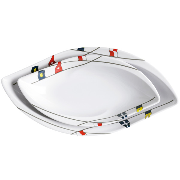 MB Regata oval snackset 4st